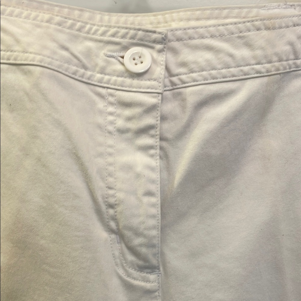 a.n.a. White cuffed Capris EUC 14 - Picture 5 of 15